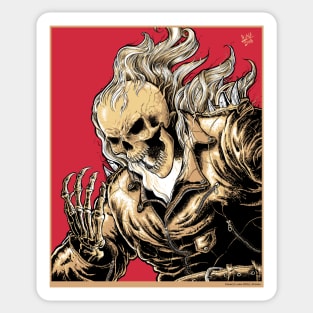 Ghost rider. Sticker